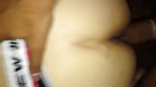 Me fucking a slut with my thick cock